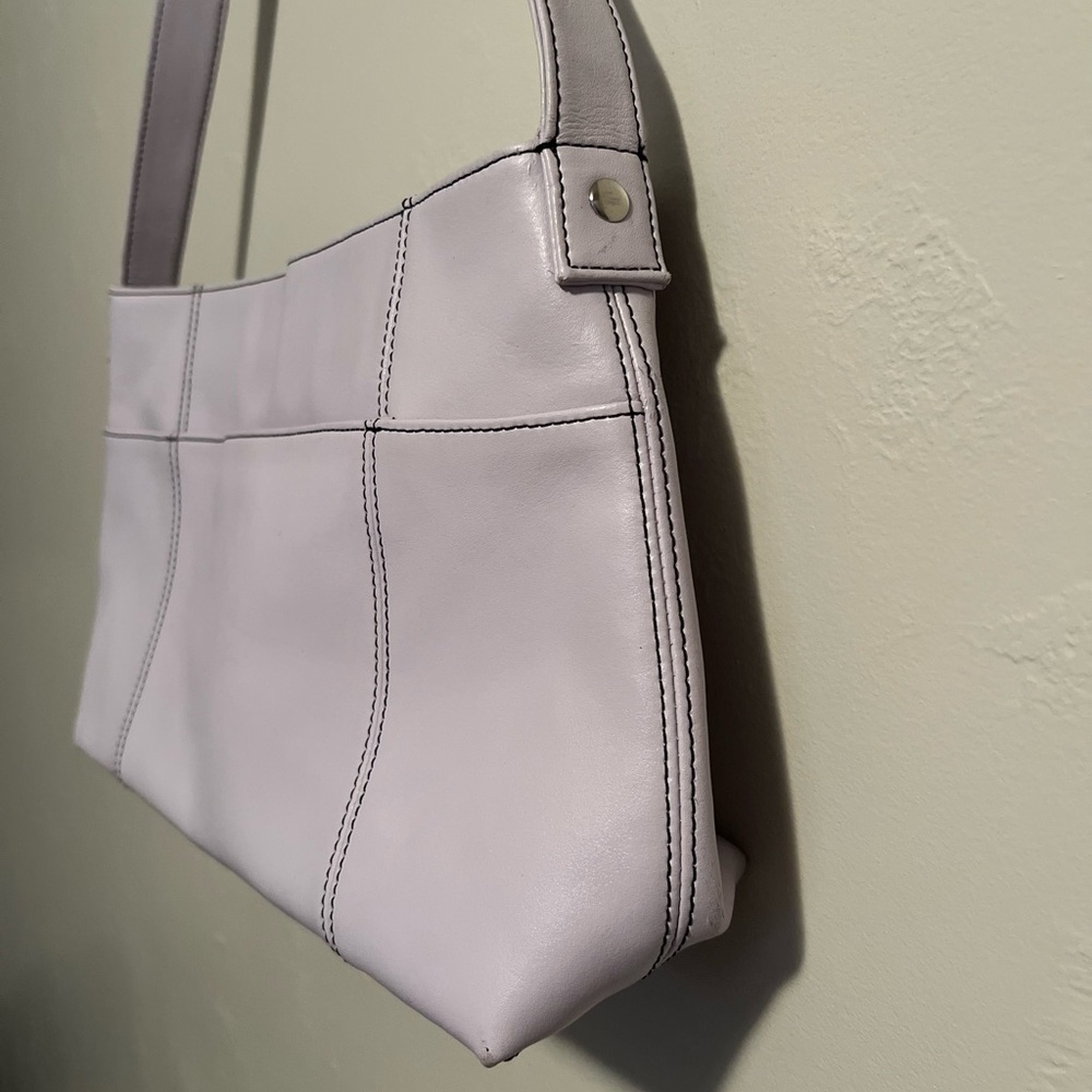 Daniel Joseph Leather Purple Pastel Shoulder Bag - Picture 6 of 16